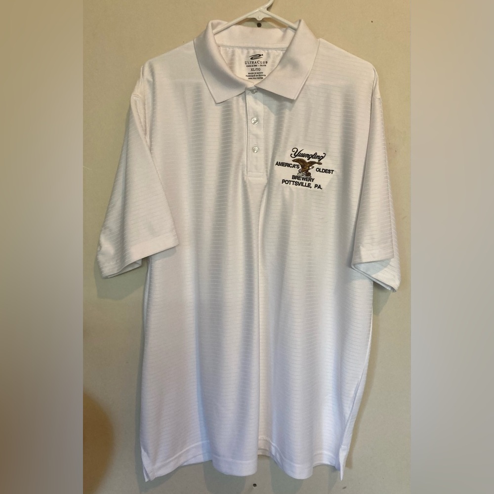 Vintage Yuengling Brewery Lager Pottsville PA Polo Size XL
